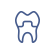 Animated tooth with dental crown